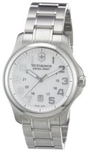 Victorinox Swiss Army 241365 Officers Ladies Mother-of-Pearl Dial