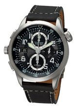 Victorinox Swiss Army 241446 AirBoss Mach 8 Special Edition Black Chronograph Dial