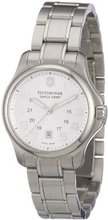 Victorinox Swiss Army 241457 Officers XS Stainless Steel Silver Dial