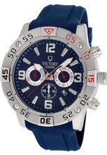 uVICTORY Victory Instruments V-Accelerate Chronograph Black Dial/Rose Gold Bezel Sport 6002-BR 
