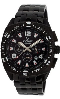 Victory Instruments V-Adventurer Chronograph Ip Black/Black Sport 7011-BB
