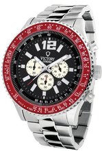 Victory Instruments V-Pilot Chronograph Red/Stainless Sport 3099-RS
