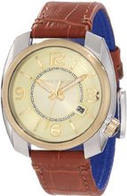 Vince Camuto VC/1001CHTT The Pilot Champagne Dial Date Function Two-Tone