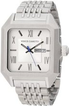 Vince Camuto VC/1015SVSV The Aviator Silver-Tone Day Date Function