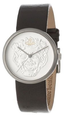 Vivienne Westwood Unisex VV021SLBR Neptune Silver Brown