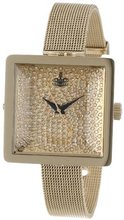Vivienne Westwood VV053GDGD Lady Cube Gold Tone Stainless Steel Swiss Quartz Ring