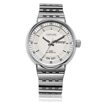 Vufflens V330.51 Baltic Sea Collection White Dial Stainless Steel