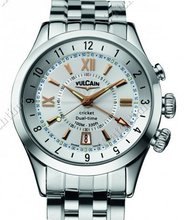 Vulcain Aviator Dual-Time Steel Quantième Dual Time Quantième