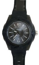 Waooh - MIAMI 44 Black Wristband with Color Dial Grey