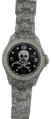 Waooh - Skull and Crossbones 38 Glitter White/Black