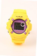 Wave Gear Unisex Sports Reef Yellow RF1001Y With Colour Matched Rubber Strap