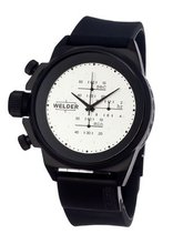 Welder 6301 K27 Chronograph Black Ion-Plated Stainless Steel Round