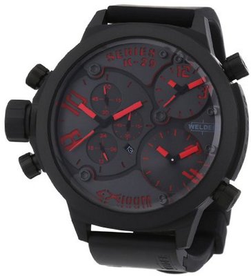 Welder Unisex 8002 K29 Oversize Three Time Zone Chronograph