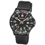 Wenger Off Road Quartz with Black Dial Analogue Display and Black Rubber Strap 79304W