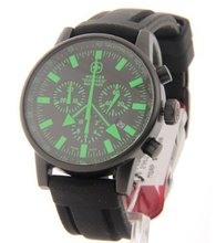 Wenger Swiss Military Raid Commando Chrono Rubber Date Tachymeter 790921