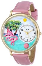 Whimsical es G0150001 Flamingo Pink Leather