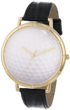 Whimsical es N0840009 Golf Lover Black Leather And Goldtone Photo
