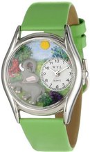 Whimsical es S0150013 Elephant Green Leather