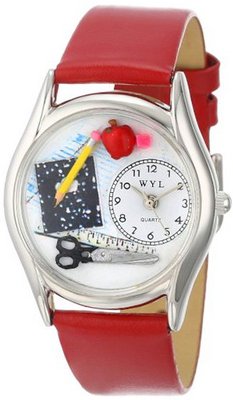 Whimsical es S0640002 Teacher Red Leather