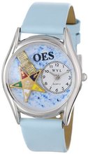 Whimsical es S0710008 Order of the Eastern Star Baby Blue Leather