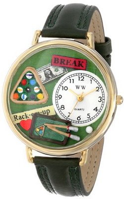 Whimsical es Unisex G0430006 Billiards Green Leather