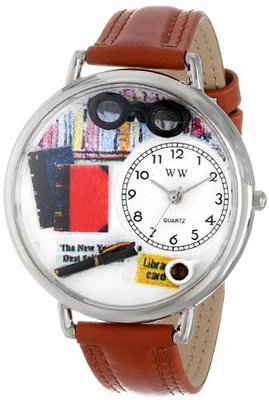 Whimsical es Unisex U0460001 Book Lover Tan Leather