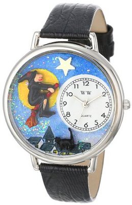 Whimsical es Unisex U1220001 Halloween Flying Witch Black Skin Leather