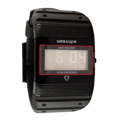 uWize and Ope Wize & Ope Unisex Seventy Seven Digital WO-77-5 with Black Dial and Touch Screen 