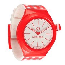 Wize & Ope Unisex Ope Postal Analogue SH-OP-1 with Red Dial