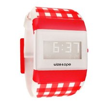 Wize & Ope Unisex Ope Postal Digital WO-OP-1 with White Dial and Touch Screen