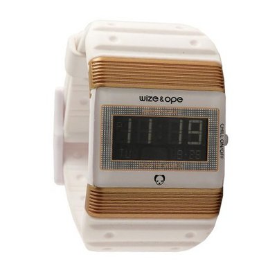 Wize & Ope Unisex Seventy Seven Digital WO-77-2 with Black Dial and Touch Screen