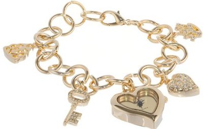 XOXO XO7032 Gold Mirror Dial Gold-tone Charm