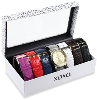 XOXO XO9027 Seven Color Snake Interchangeable Strap Set