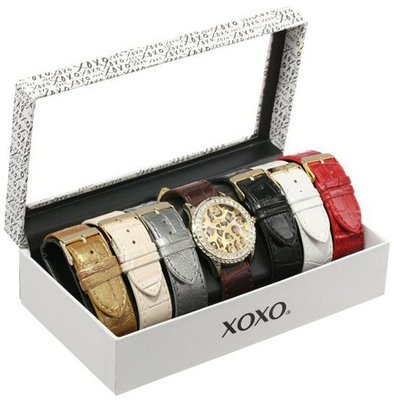 XOXO XO9051 Seven Color Croco Interchangeable Strap Set