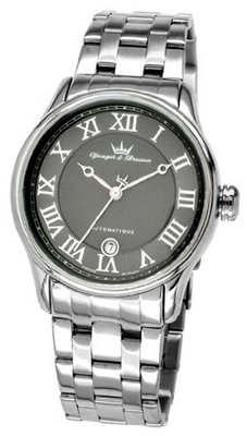 Yonger & Bresson YBH 8325-03 M Silver stainless-Steel band .