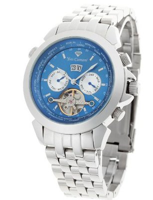 Yves Camani Worldtimer Blau YC1029-J