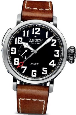 Zenith Pilot Montre D'Aeronef Type 20 GMT Luminous Automatic 03.2430.693/21.C723