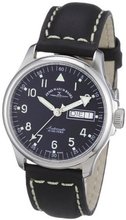 Zeno Basel Automatic Basic 12836DDN-a1 with Leather Strap