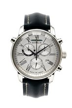Zeppelin Chrono-Alarm 7696-4 Chronograph for Him Made in Germany