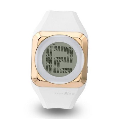 Zerone Hidden Digital White IP Rose Gold Digital