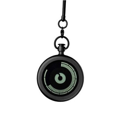 uZiiiro Watches ZIIIRO Pocket - Titan - Black 