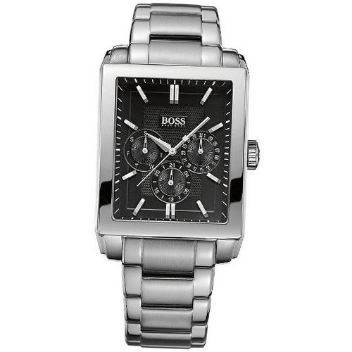 hugo boss rectangular chronograph watch