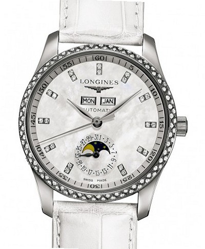 Longines Longines Master Collection Master Collection Moon Phase, Women ...
