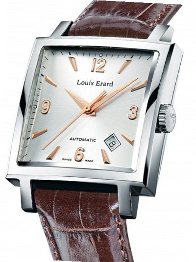LOUIS ERARD - La Carree - Automatic Chronograph Swiss Made Watch