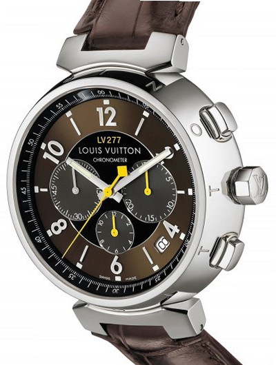 Louis Vuitton Tambour Brown Automatic Chronograph - Reference Q11215 -  Watch Seller
