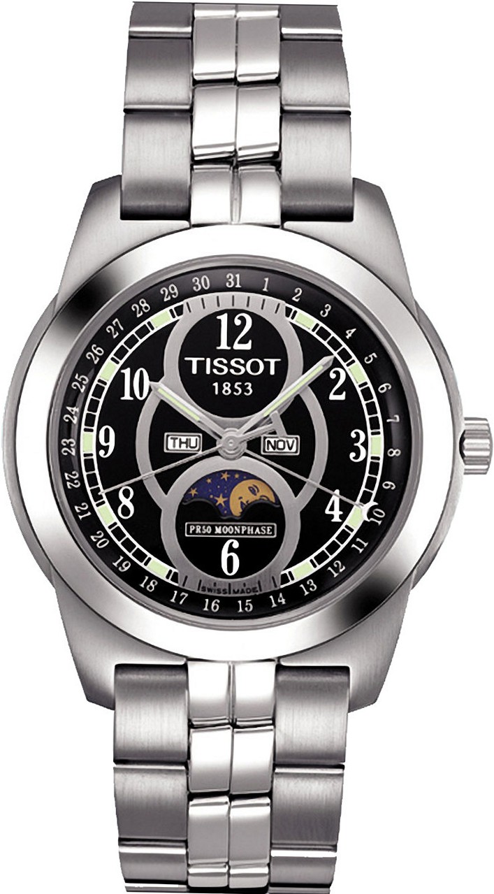 Tissot T Classic PR 50 Moonphase T012.423.11.052.00 Men